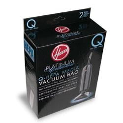 ; Replaces ZVac Hoover Platinum Type Q High Efficiency HEPA Vacuum Bags 15 Pack 