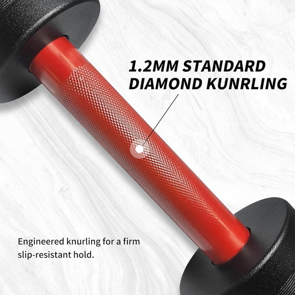 16" Olympic Dumbbell Handle