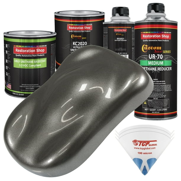 Tunnel Ram Gray Metallic Prem Quart Kit Low VOC URETHANE BASECOAT Auto ...