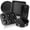 Black, variant on 5-piece Black Nonstick Bakeware Set for Toaster Ovens, RVs and Small Spaces