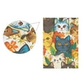 thumbnail image 5 of Cute Cats and Flowers Garden Flag 12"x18" Double-Sided Yard Flags for Outside Outdoor All Seasonal Decoration, 5 of 6