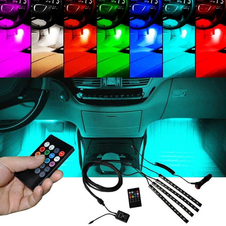 Music Control Car LED Atmosphere Light 