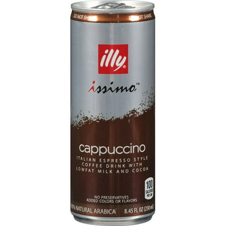 Illy Issimo Cappuccino Coffee Beverage,