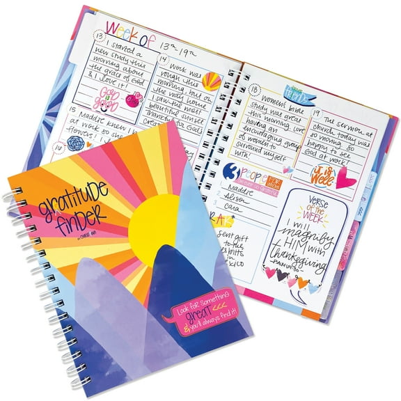 Faith-Based Gratitude Finder® Journal with Scripture Verses