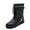 Black, variant on AUXDIQ Men Rain Boots Outdoor Garden Boots Waterproof Ankle Rain Shoes