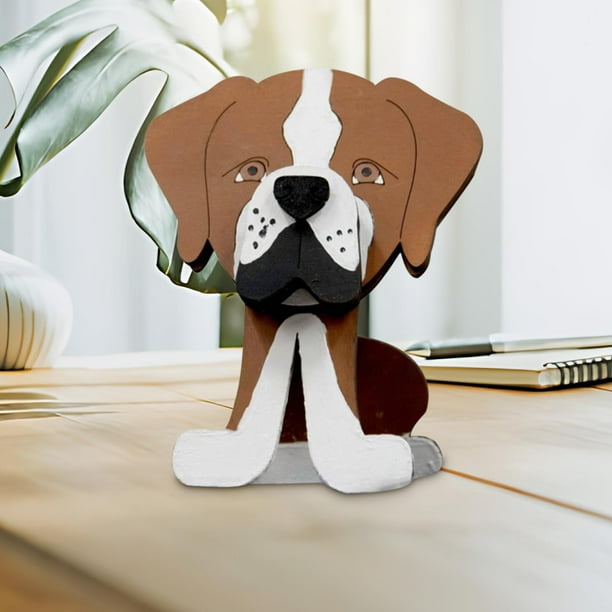 Marco para gafas con forma de animal XOAIHY: portavasos decorativo de mesa único con temática de perro, perfecto para añadir un toque divertido y original a cualquier habitación de tu hogar.