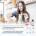 thumbnail image 6 of HIQILI Geranium Essential Oil, 100mL Pure Natural for Skin Hair Care, Diffuser & Massage, 6 of 7