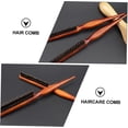 thumbnail image 4 of Bristle Hair Brush with Wooden Handle Comb Gentle Scalp Massage for All Hair Types 24x2.7cm, 4 of 4