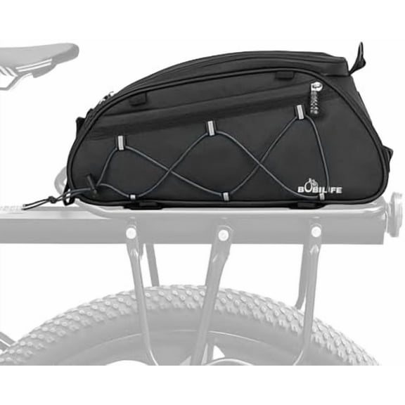 Bike Rear Rack Insulated Trunk Bag - 10L Large Capacity Waterproof Bicycle Travel Expedition Back Rack Seat  Carrier Bag for Bicycle, E-Bike and Motorcycle$$Sport & Recreation Other
