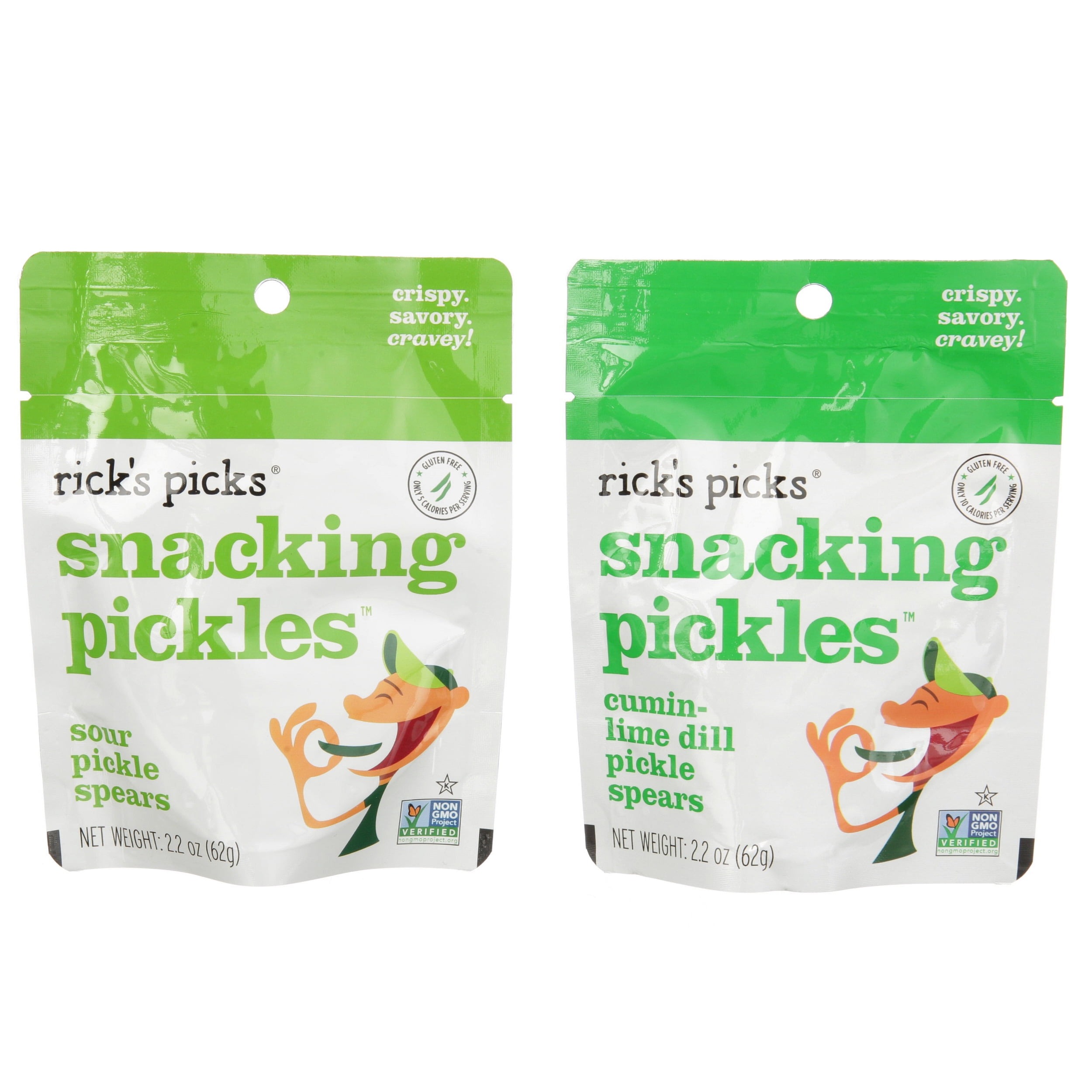 Rick's Picks Variety Pack Snacking Pickles 5 Pack