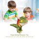 thumbnail image 1 of Dinosaurio de plástico que muerde los dedos, juguetes de broma, juegos de trucos familiares, regalos de Navidad para niños, 1 of 6
