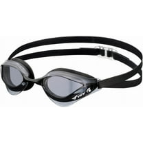 VIEW Swimming Gear V-230ASA Blade Orca SWIPE Anti-Fog Racing Swim Goggles, Smoke/Black
