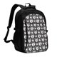 thumbnail image 1 of Balery Husky Mochila con carga USB para hombre y mujer - Mochila impermeable y antirrobo para laptop con puerto USB para viajes, trabajo, 1 of 7