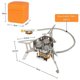 thumbnail image 3 of TOMSHOO 5800W Foldable Camping Gas Stove 3 Burners Piezo Ignition Lightweight Windproof Backpacking Stove Outdoor Cooking Stove for Camping Hiking Pic, 3 of 5