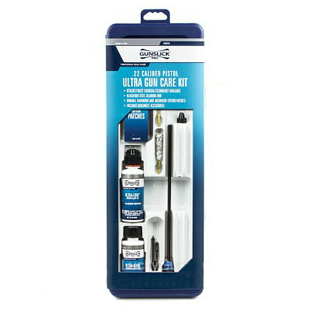 Gunslick Pro .22 Caliber 62015 Ultra Box Pistol Cleaning Kit Spotless