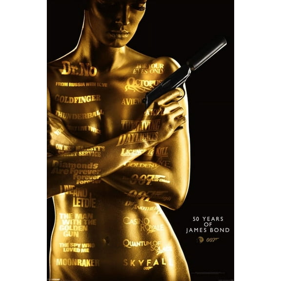 James Bond - 50th Anniversary Laminated Poster (24 x 36)