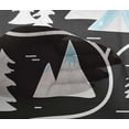 thumbnail image 5 of oneOone Viscose Chiffon Black Fabric Mountain Pattern Sewing Craft Projects Fabric Prints By Yard 42 Inch Wide, 5 of 5