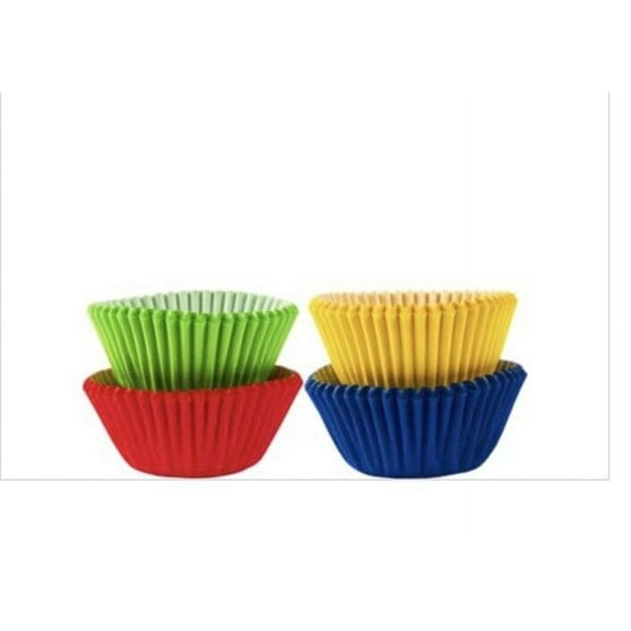 Mini Cupcake Cases 100/pkg - Rainbow 1.25”