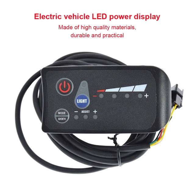 VONKY Electric LED Display Speed Control Instrument Plastic Panel Scooters Cycling Replacing Parts Professional 36V Type C