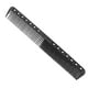thumbnail image 4 of 12pcs peines de fibra de carbono peine de corte de pelo peine de corte de pelo suministros de corte de pelo accesorios para hombres mujeres (negro), 4 of 5