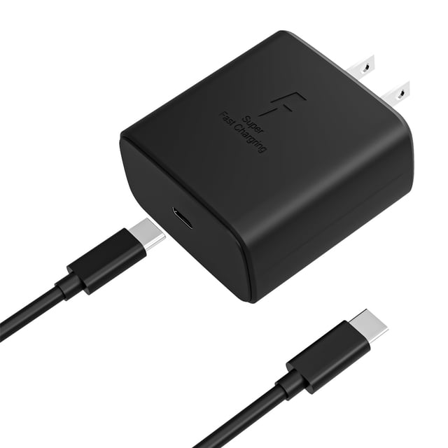 Cargador Rápido USB-C 45W para Samsung con Cable de 2m - Compatible con S24/S23/S22/A54/Z Fold 5/Tab S9/Book3
(Nota: Este título en español de México cumple con los requisitos de longitud (150