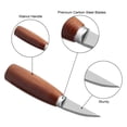 thumbnail image 3 of TSV 4Pcs Whittling Knife Kit, Wood Carving Knife Set with Trimming Knife, Multipurpose Knife, Small & Large Spatula for Fine Wood Chip Carving and Detail Cutting, 3 of 7