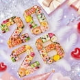 thumbnail image 3 of Fillable Cardboard Number Boxes, 2026 Themed Charcuterie Board & Serving Tray, Paper Party Centerpieces for Wedding, Graduation, Anniversary, 3 of 7