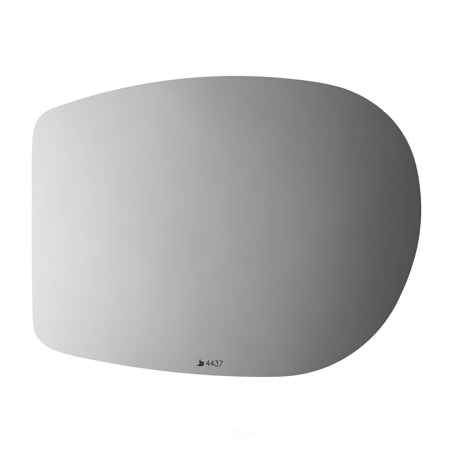 Burco Side View Mirror Replacement Glass - Clear Glass - 4437