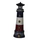 thumbnail image 2 of Lámpara de faro solar para jardín con rotación de 360 ​​grados, adorno para césped Top negro, 2 of 9