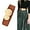 Brown, variant on Wide Belts for Women Dresses: Stretchy Belt for Women, 2025 New Elastic Waist Belt, Fits Waist 27-32 Inch