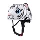 thumbnail image 2 of Casco de bicicleta para niños, ligero, con dibujos animados, portátil, con absorción de impactos, para patineta Tigre blanco, 2 of 8