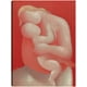 thumbnail image 1 of Cuadro Decorativo - Madre (Madonna rosa) (1933) Jr  Impresión en canvas, estrechado., 1 of 2