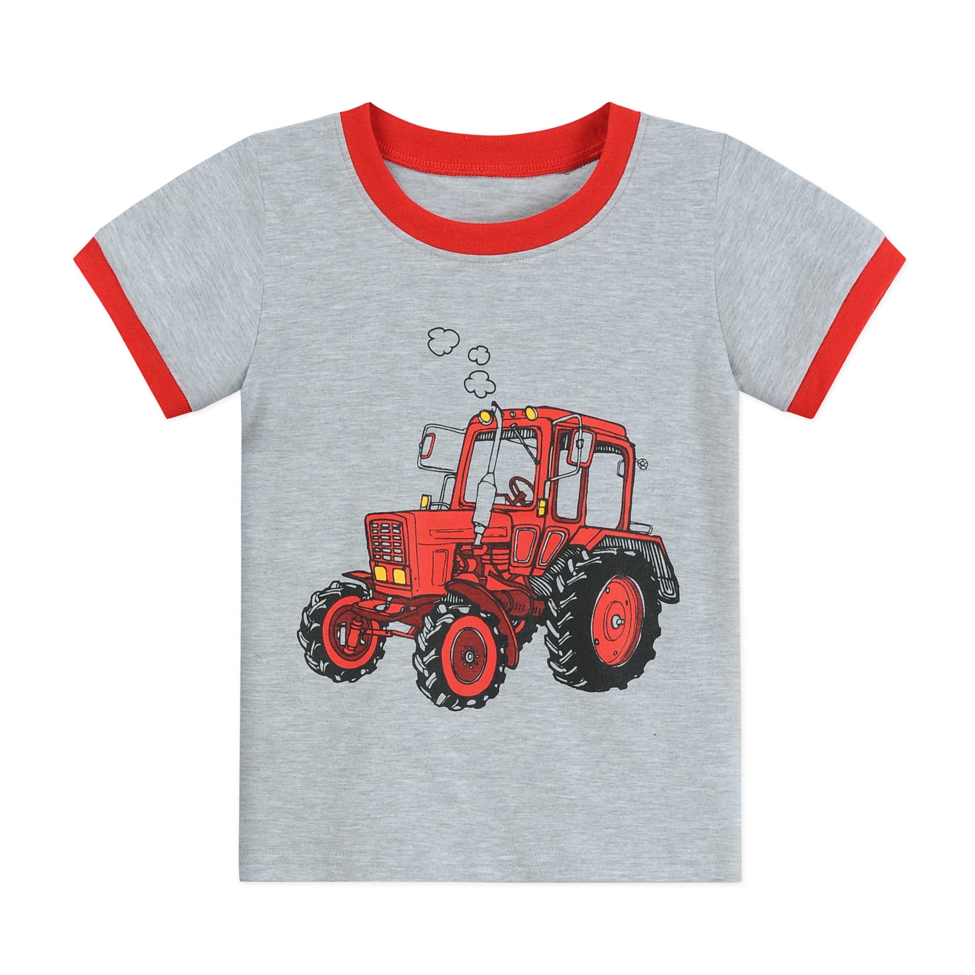 Little Hand Toddler Boys Monster Tractor Pajamas Set