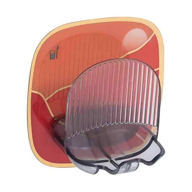Soporte para cepillos de dientes Advancent organizador de baño Naranja