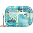 thumbnail image 2 of Ghostek Scarlet AirPods Pro Case for Girls with Cute Protective Design and Keychain Fashion Covers Premium Slim Fit Protection Wireless Charging Compatible Designed for 2019 Apple AirPod Pro (Waves), 2 of 4