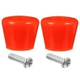 thumbnail image 1 of Roller Skates Brake Blocks Red For Skaters Outdoor Use 1Set, 1 of 8
