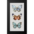 thumbnail image 2 of Woods, Maya 11x18 Black Modern Framed Museum Art Print Titled - Catching Butterflies I, 2 of 5