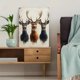 thumbnail image 5 of Qisvanset Framed Canvas Wall Art 12x16 Inch Neutral Tone Deer Wildlife Country Home Wall Art, 5 of 5
