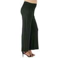 thumbnail image 4 of Maternity Elastic Waist Flared Palazzo Pants, 4 of 9