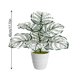 thumbnail image 3 of Planta Bonsái Artificial de Monstera Deliciosa para Interiores con Ramas Ajustables, Follaje Realista, 45cm para Decoración de Hogar, Oficina y Dormitorio, 3 of 7