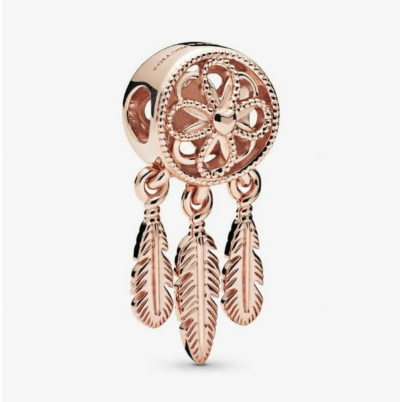 Pandora Dream catcher 14k rose gold-plated charm