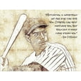 thumbnail image 2 of Ball, Susan 14x12 Black Ornate Wood Framed with Double Matting Museum Art Print Titled - Joe DiMaggio, 2 of 4