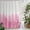 Blush Pink, Rose Quartz, Pastel Pink, Pale Gold, variant on Black Christmas Shower Curtain - Water Repellent Fabric Shower Curtains Washable, Winter Xmas Trees Snowflakes Rustic Decorative Polyester Cloth Bathroom Curtains Modern Bath Decor 36"x72"