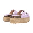 thumbnail image 3 of Sandalia De Plataforma con Yute para Mujer Cabra Piel&nbsp;Lila Platonia LAIA-01-LILA, 3 of 8