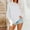 White, variant on Clothes 50% Off Clear!Idoravan Oversized Sweatshirt for Women Women's Fashion Solid Loose Round-Neck Long Sleeve Blouse Sweater Tops