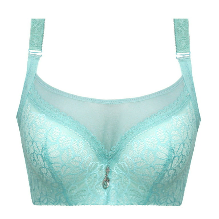  PJRYC Sexy Floral Lace Bra Wireless Lingerie 32-40 ABC Cup Plus  Size Bralette (Bands Size : 36C (80C), Color : Green) : Clothing, Shoes &  Jewelry