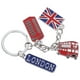 thumbnail image 2 of Llavero metálico con la bandera del Reino Unido, llavero de recuerdo, llavero Union Jack, llavero para coche, colgante para bolso, 2 of 7