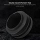 thumbnail image 3 of Black Plastic 35mm Dia Blanking End Caps Round Tube Insert 5 Pcs Banmo, 3 of 5