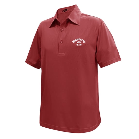 Monterey Club Men's Zone Tech Contrast Golf Polo Shirt #1522