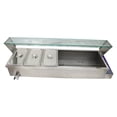 thumbnail image 4 of 6*1/3Pans Electric Heating Food Warmer Stainless Steel Detachable Glass Frame 110V 1.5KW, 4 of 13